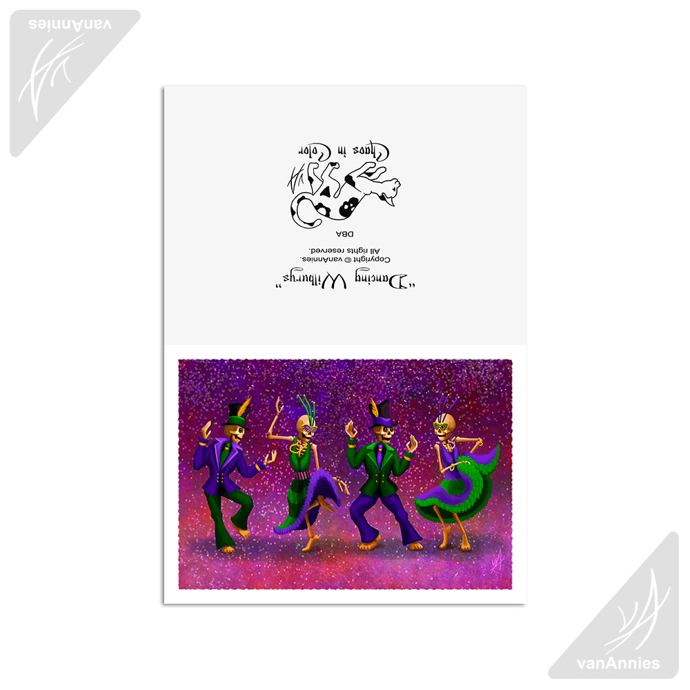 Dancing Wilburys 5x7 Art Card Print
