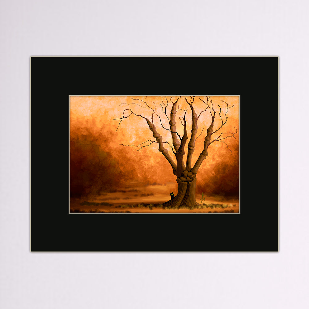 Hand of Fate Matted Print