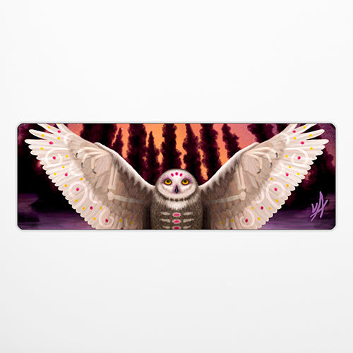 Harbinger! Owl Wraith Metal Bookmark