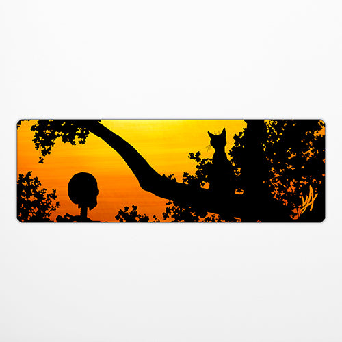 Hiding from the Sun! Metal Bookmark