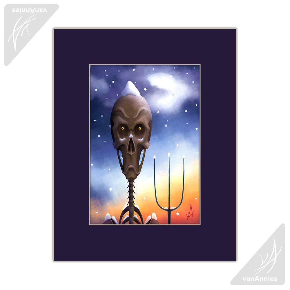 Hunger Moon Matted Print