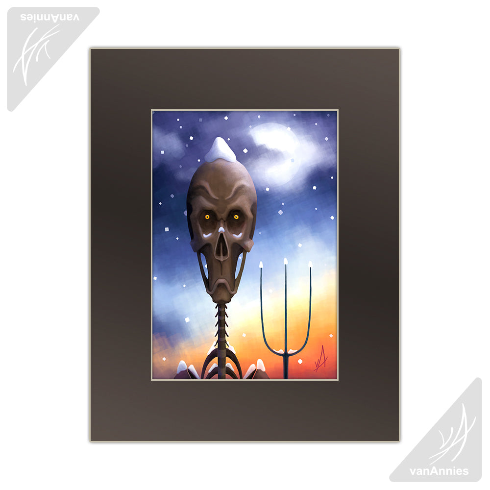 Hunger Moon Matted Print