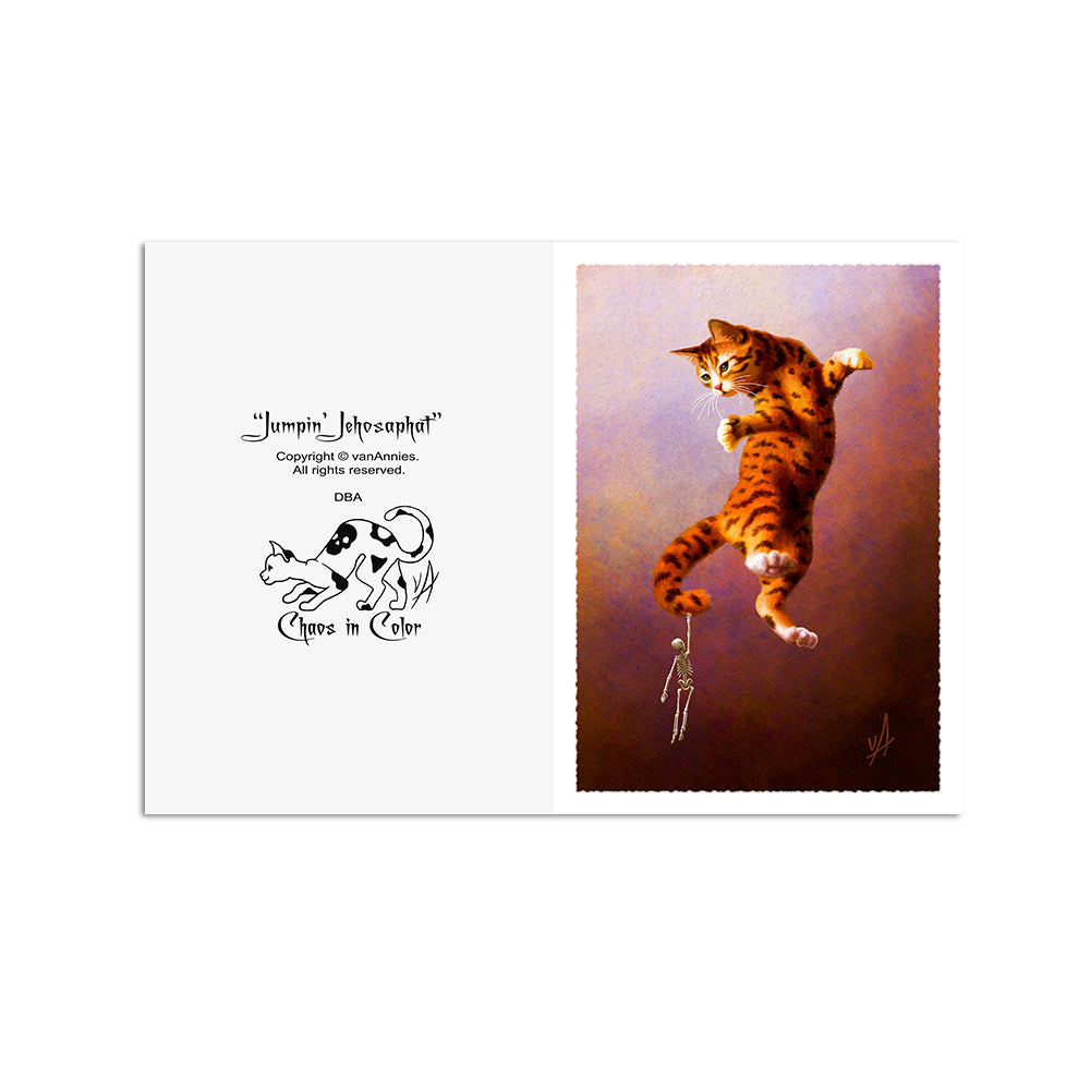 Jumpin' Jehosaphat 5x7 Art Card Print