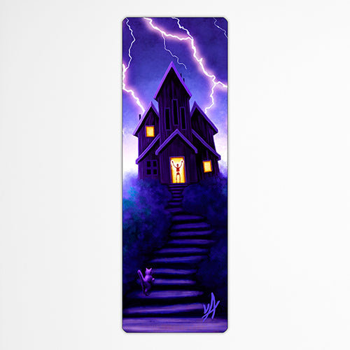 Light Your Way Home! Metal Bookmark