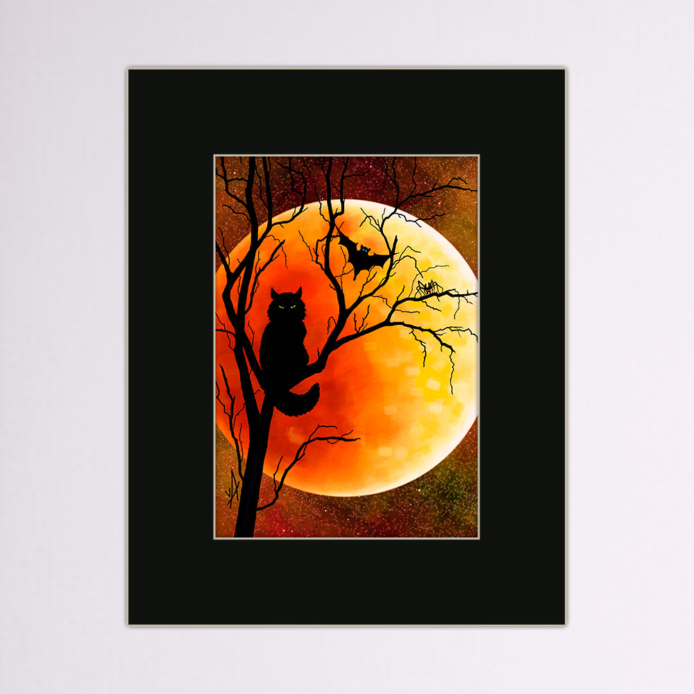 Lunar Alignment Matted Print