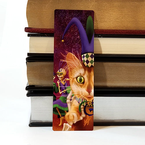 Mardi Gras! Metal Bookmark