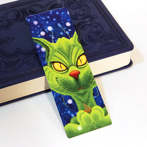 Meowster Grinch! Metal Bookmark