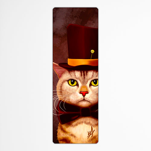 Mr Twisty! Dapper Cat Metal Bookmark
