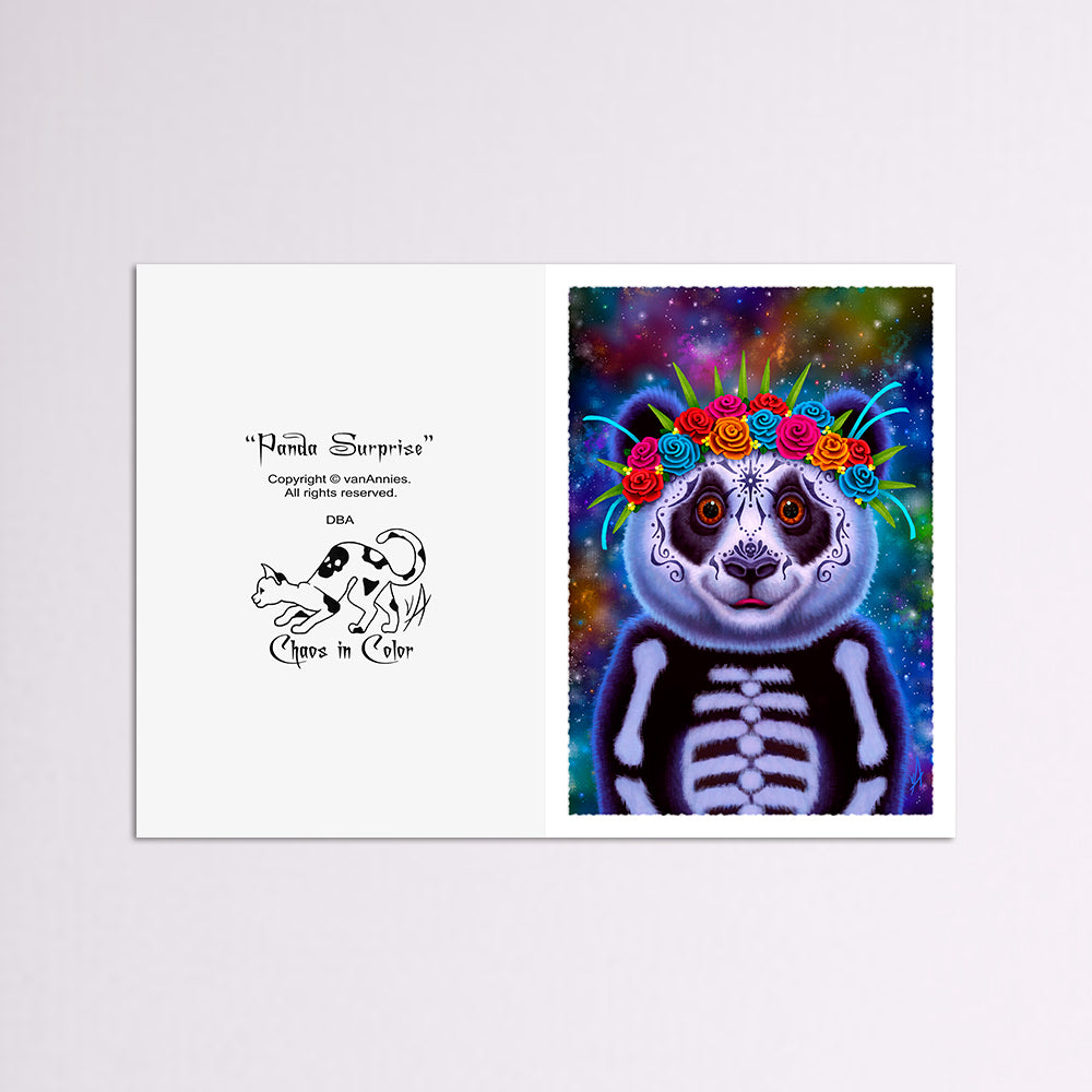 Panda Surprise 5x7