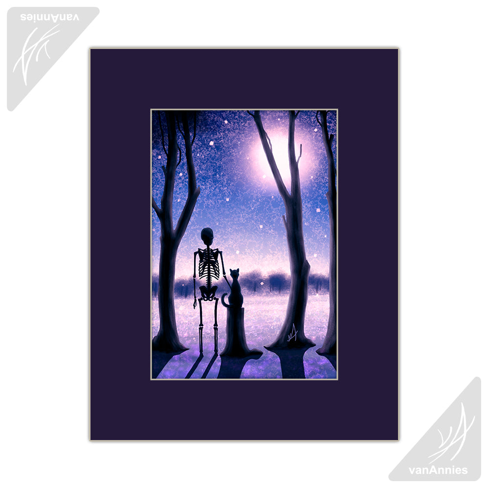 Silent Snow (Four Seasons Series) Matted Print