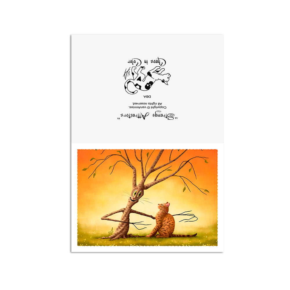 Strange Attractors Art Card Print