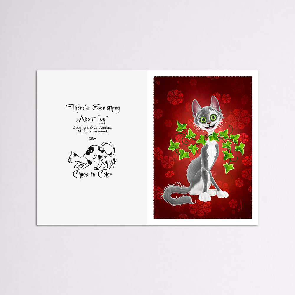 There's Something About Ivy 5x7 Art Card Print