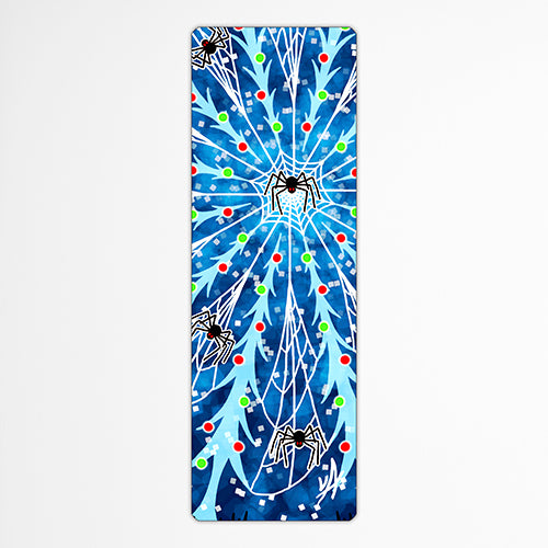 Spiders of Yule! Metal Bookmark