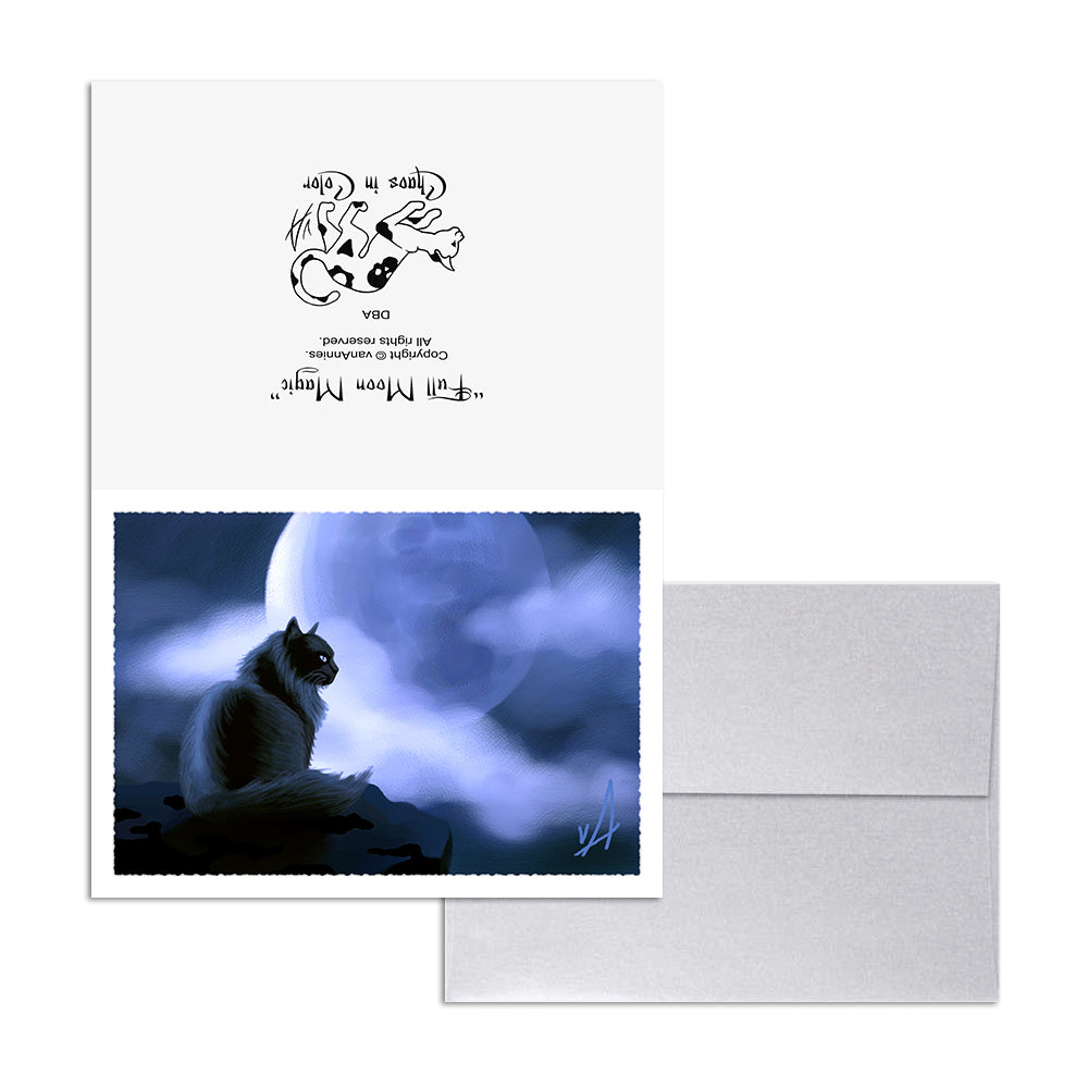 Full Moon Magic 5x7 Art Card Print