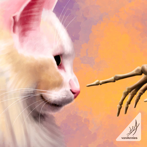 Nose Boop 8x12 Wrapped Canvas Print