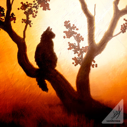 Elwyn at the End of the World 18x12 Wrapped Canvas Print