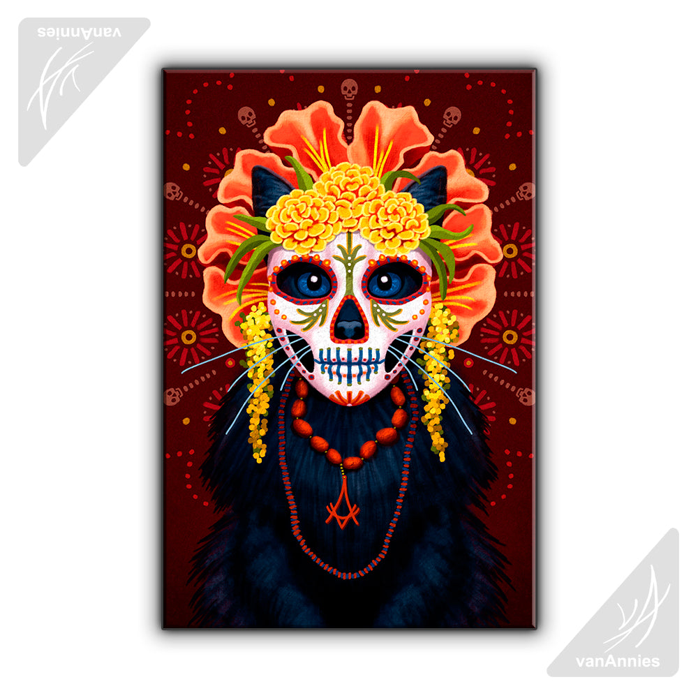 Forever Cat 18x12 Wrapped Canvas Print