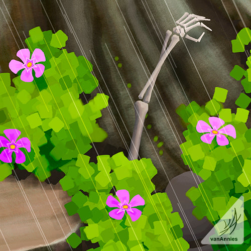 Prince Periwinkle 8x12 Wrapped Canvas Print