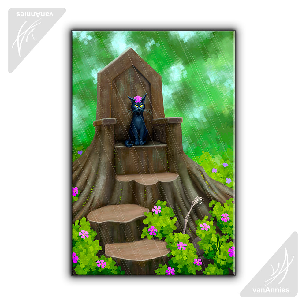 Prince Periwinkle 8x12 Wrapped Canvas Print