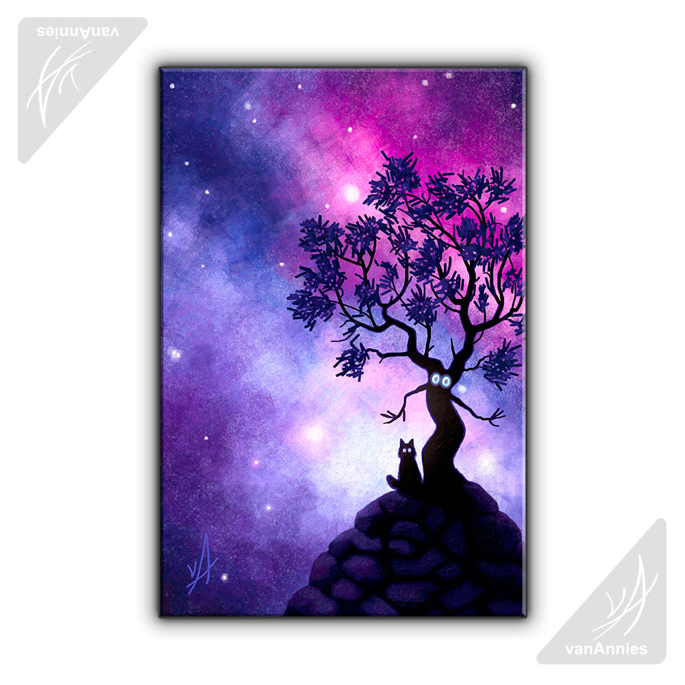 Sky Watchers Wrapped Canvas Print