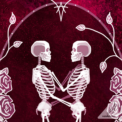 Til Death Do Us Part 8x12 Wrapped Canvas Print