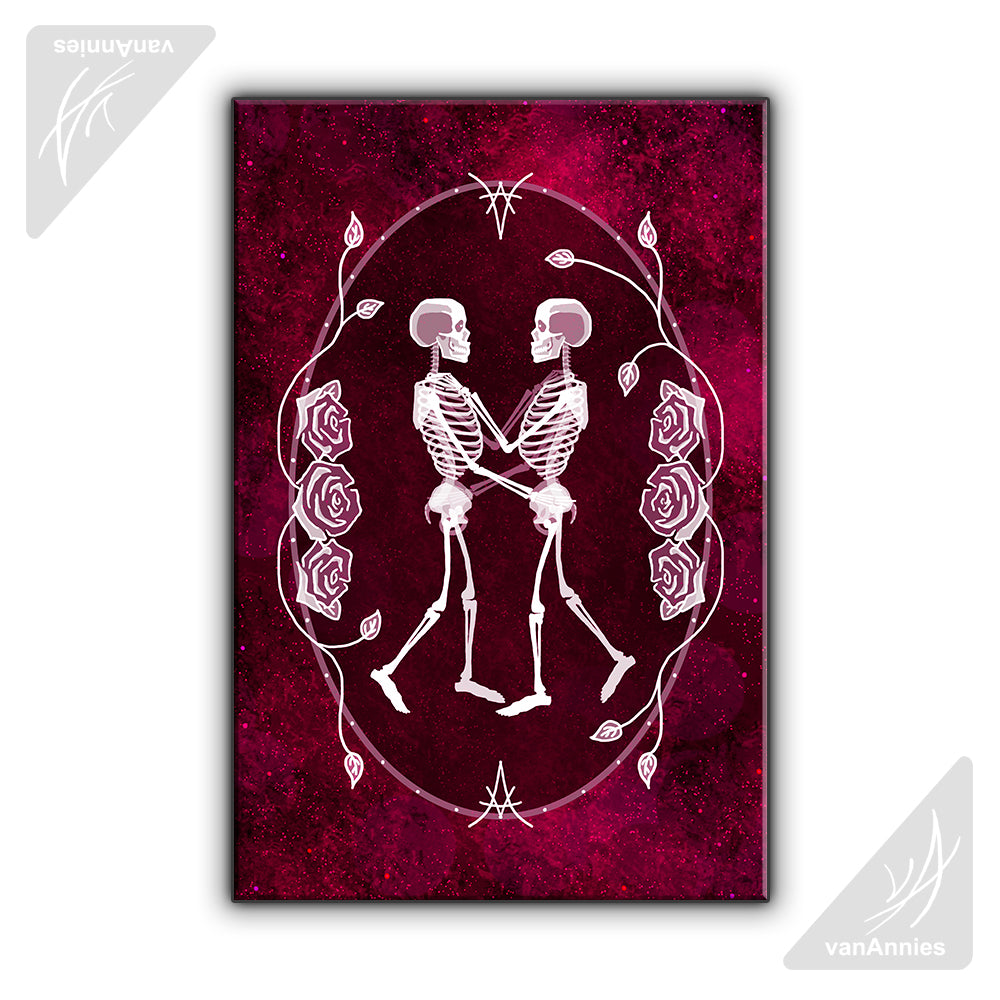 Til Death Do Us Part 8x12 Wrapped Canvas Print