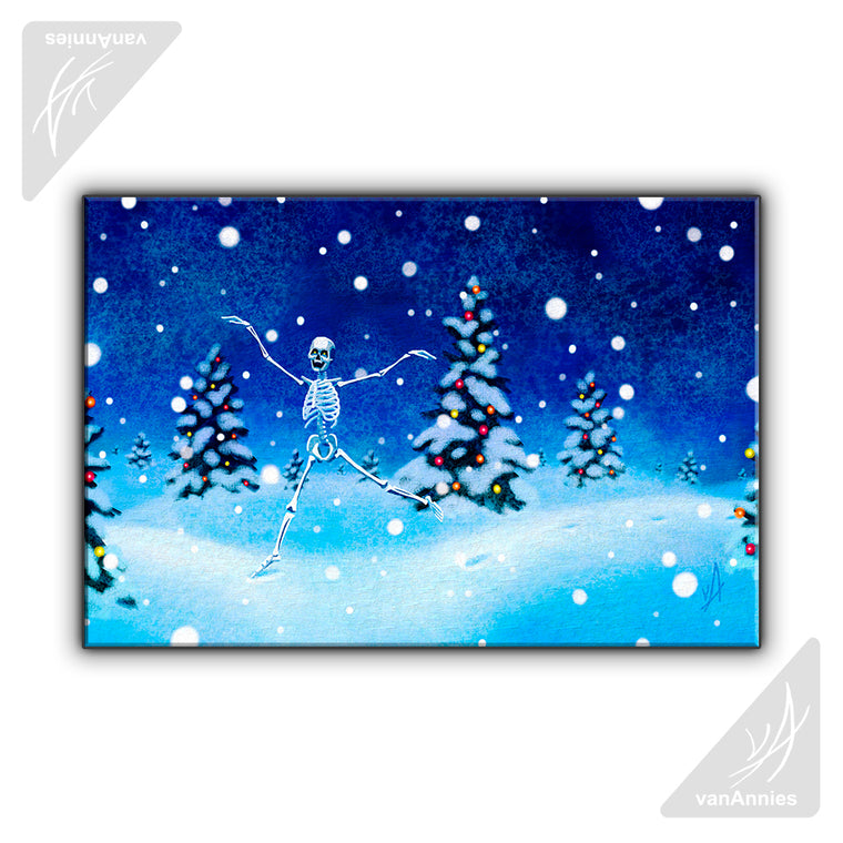 Yule Nacht Wrapped Canvas Print (RETIRED)