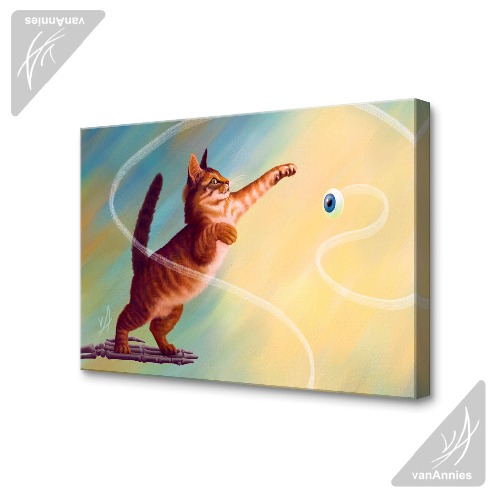 Flyball Wrapped Canvas Print