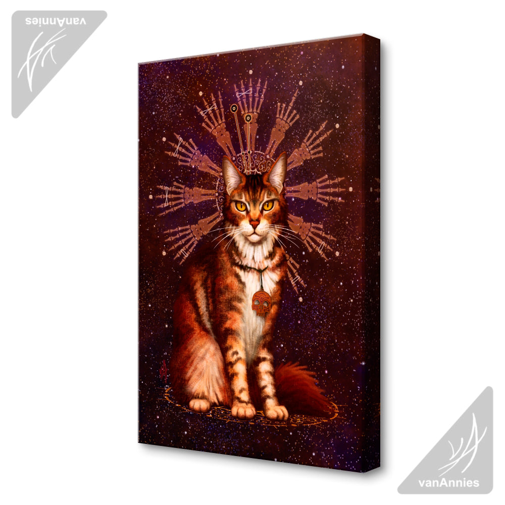 Minutes to Midnight Wrapped Canvas Print