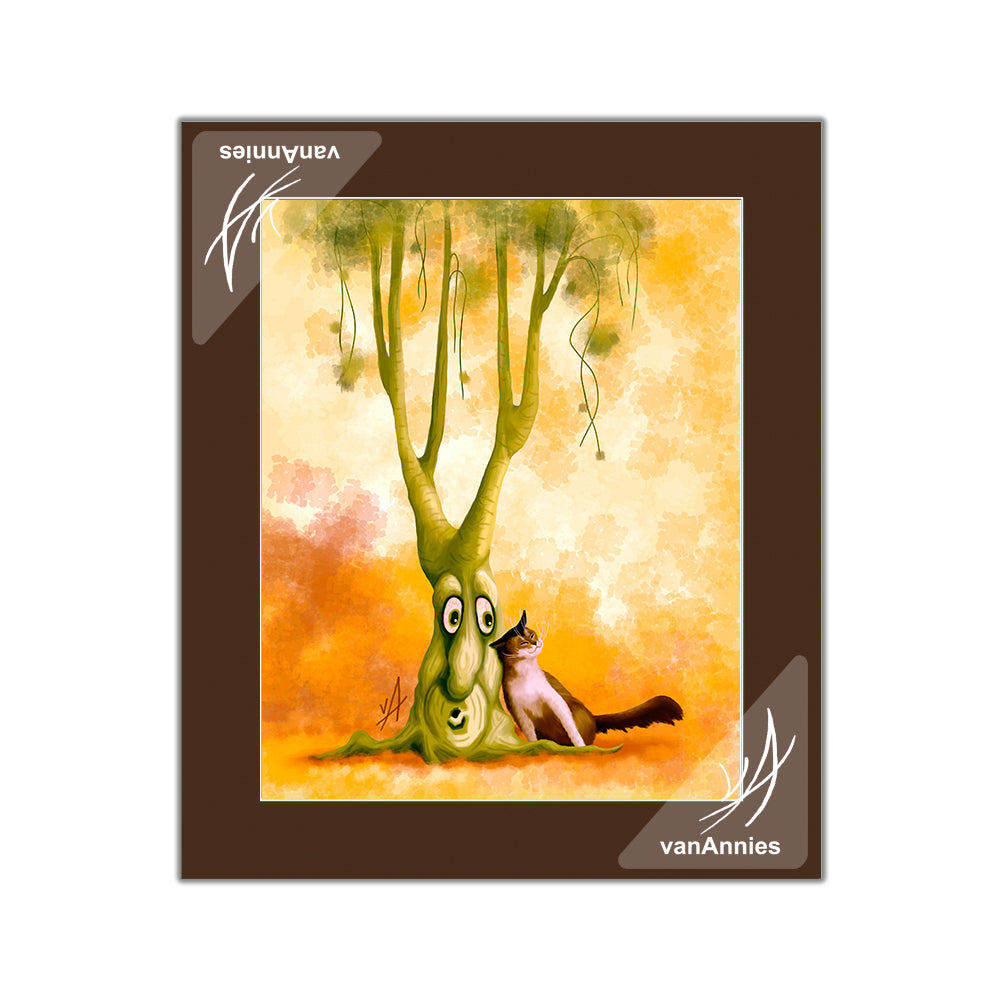 Forbidden Friendship Matted Print