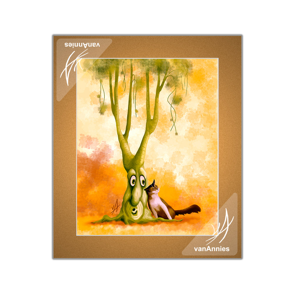 Forbidden Friendship Matted Print