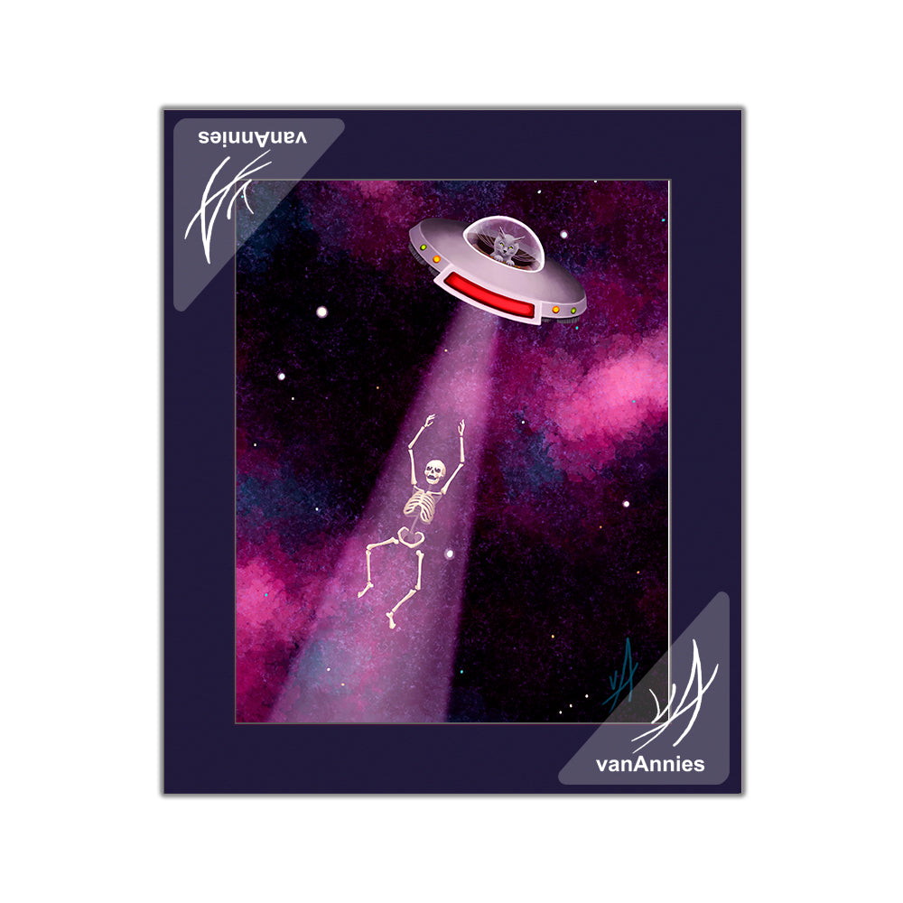 Lost in Space Matted Print