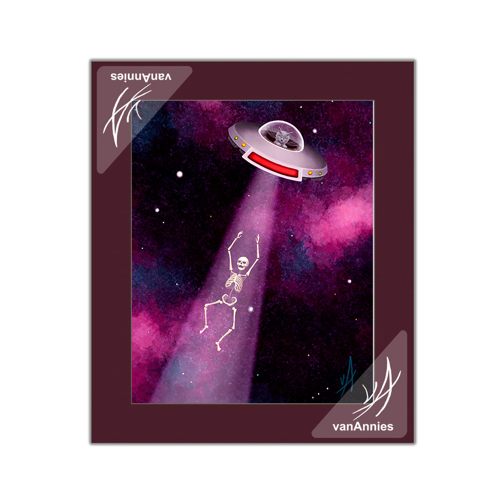 Lost in Space Matted Print